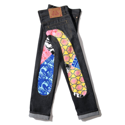 2025 New EV Couple jeans