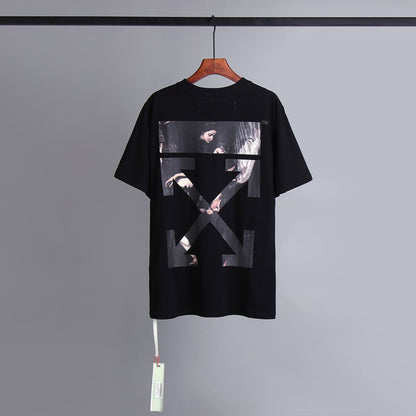 Off-white Men's and Women's Short-sleeved T-shirts
