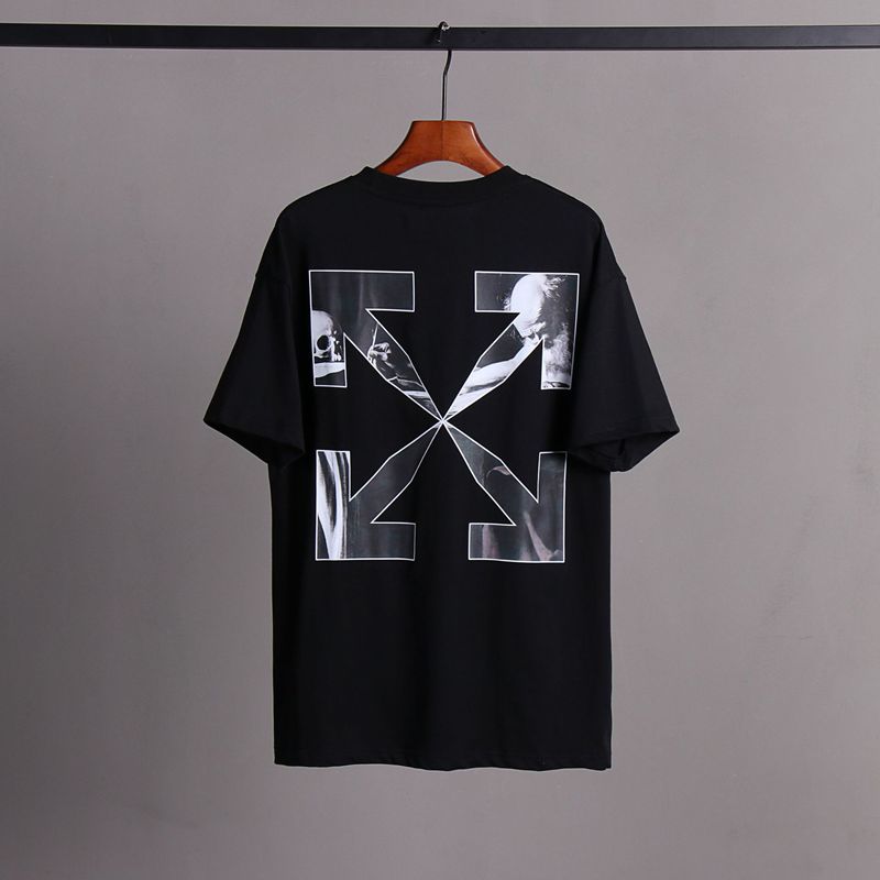Off-white Men's and Women's Short-sleeved T-shirts