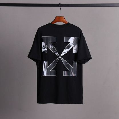 Off-white Men's and Women's Short-sleeved T-shirts