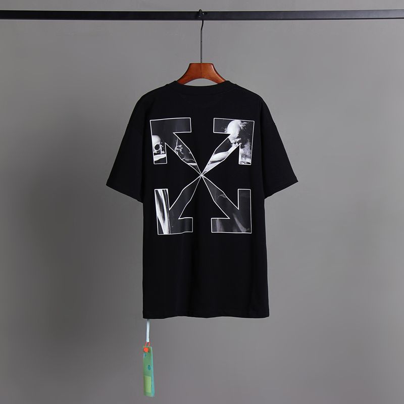 Off-white Men's and Women's Short-sleeved T-shirts