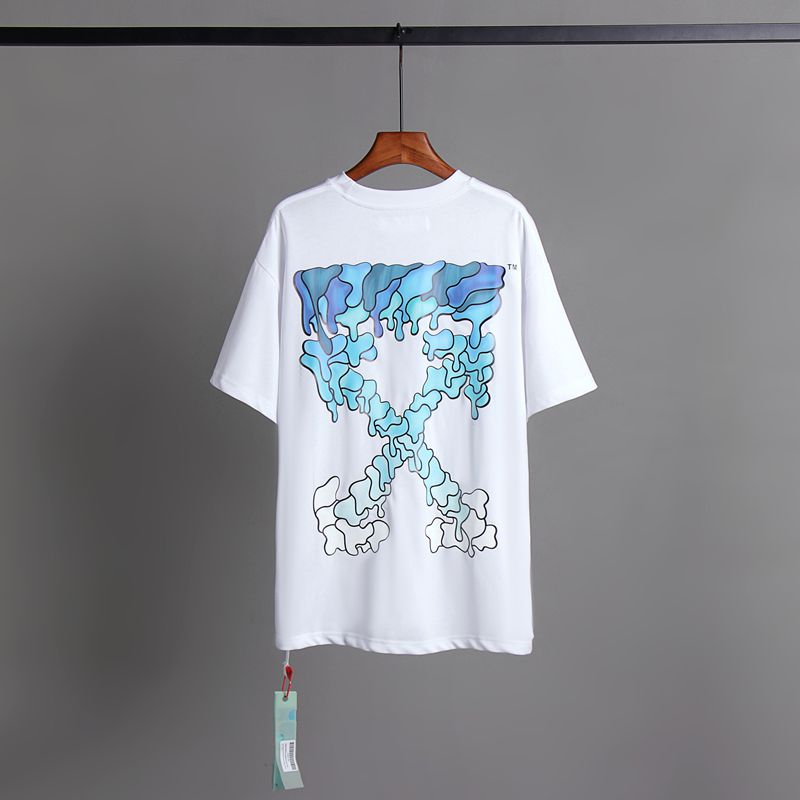 Off-white Men's and Women's Short-sleeved T-shirts