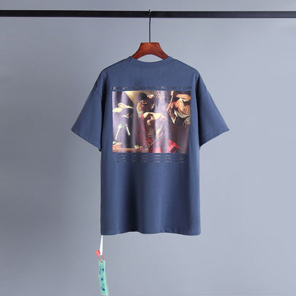 Off-white Men's and Women's Short-sleeved T-shirts