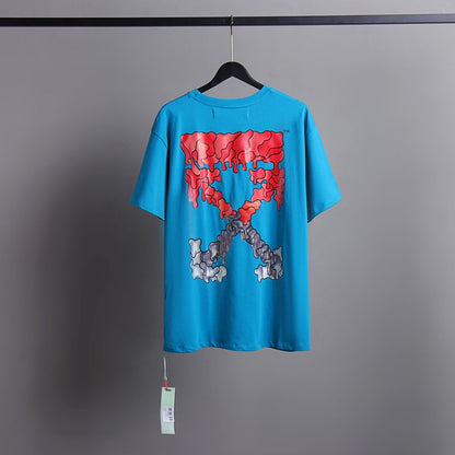 Off-white Men's and Women's Short-sleeved T-shirts