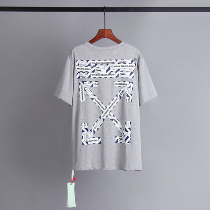 Off-white Men's and Women's Short-sleeved T-shirts