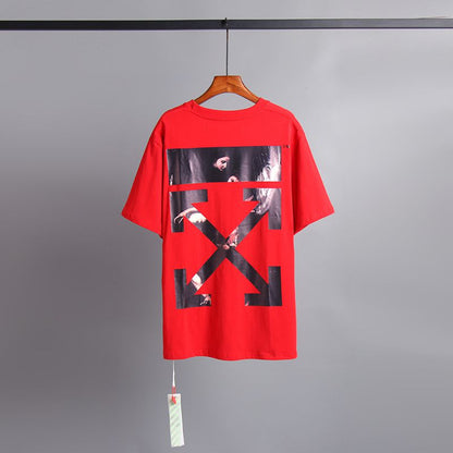 Off-white Men's and Women's Short-sleeved T-shirts