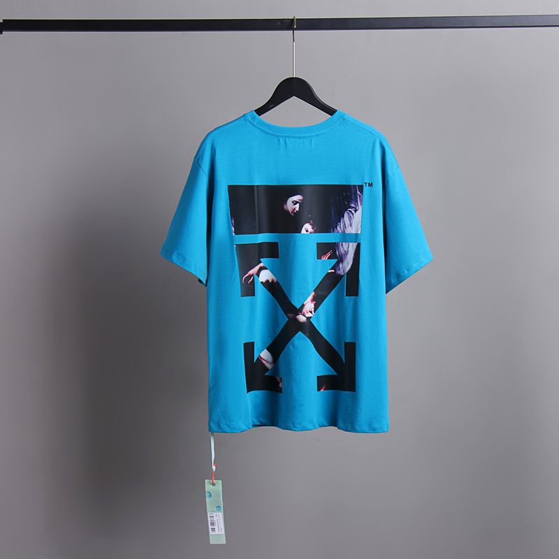Off-white Men's and Women's Short-sleeved T-shirts