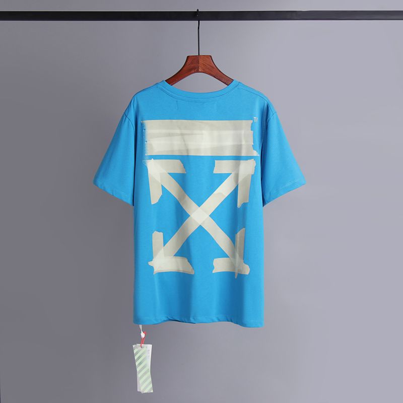 Off-white Men's and Women's Short-sleeved T-shirts